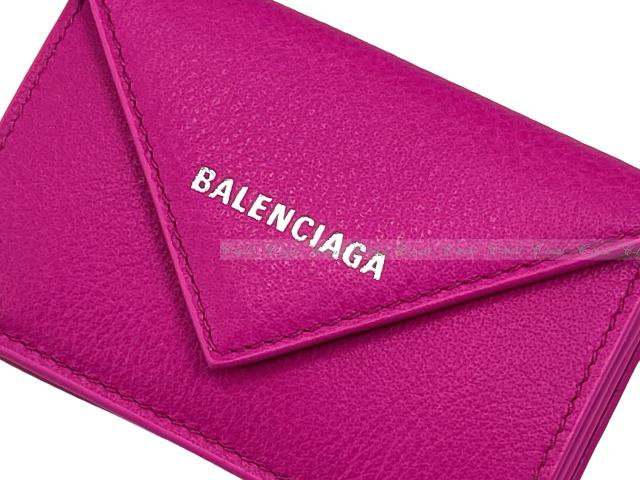 BALENCIAGA バレンシアガ 財布 PAPER ペーパー ミニ ウォレット